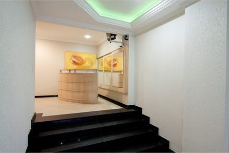 Hall de entrada decorado